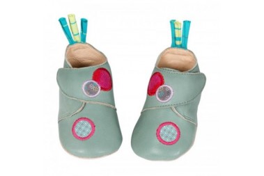 Chaussons chien jolis pas beaux 0/6 mois moulin roty Chaussons chien jolis pas beaux 0/6 mois moulin roty