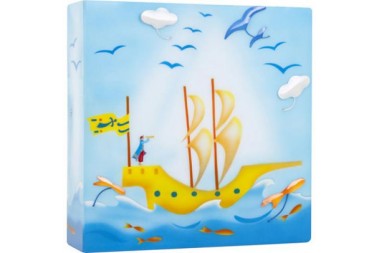 Boite à lumiere pirate l oiseau bateau Boite à lumiere pirate l oiseau bateau
