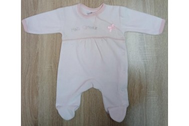 Pyjama Dors Bien Mon Amour rose 0 mois Les Chatounets Pyjama Dors Bien Mon Amour rose 0 mois Les Chatounets