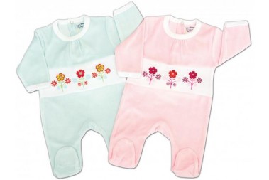 Pyjama Dors bien fleurs pressions derriere Les Chatounets Pyjama Dors bien fleurs pressions derriere Les Chatounets